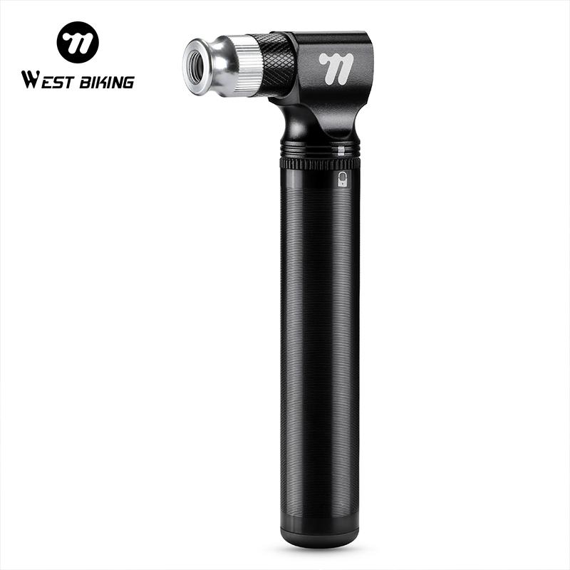 Mini Bicycle Pump 130PSI Portable Aluminum Alloy Bike Pump for Schrader/Presta Valve MTB Road Bike Accessories