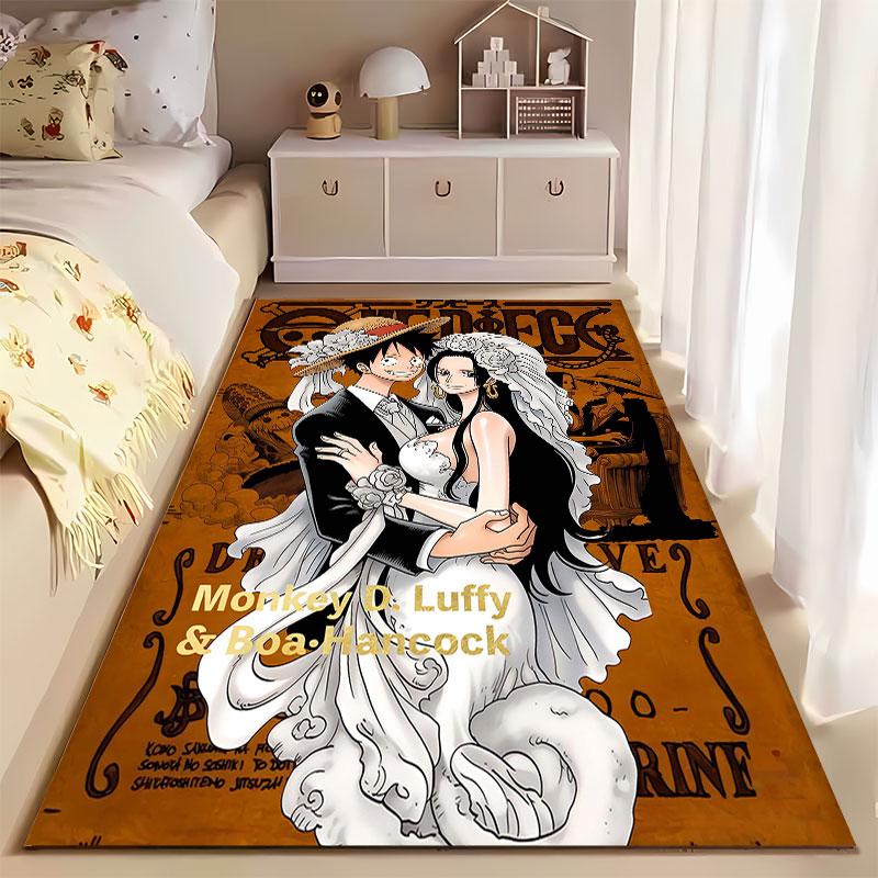 "Wedding-Themed Anime Artwork" suitable as a non-slip mat for the living room or bedroom sofa