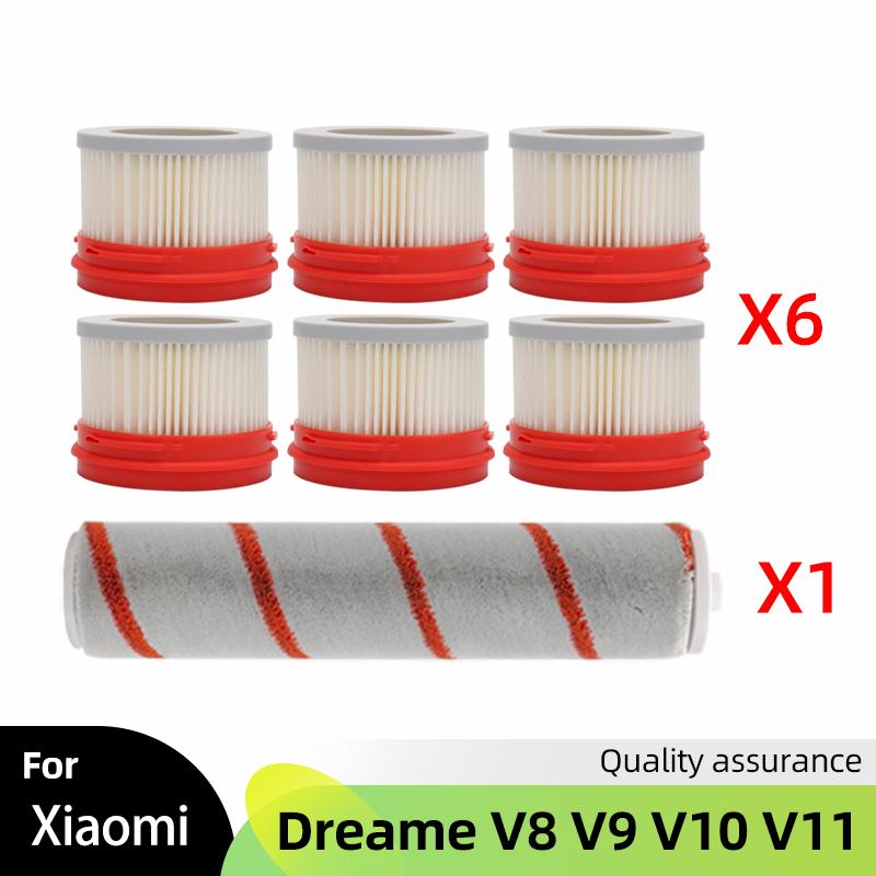 Основная щетка HEPA-фильтр для Xiaomi Dreame V8 V9 V9B V9P XR V10 V11 Беспроводной ручной пылесос Аксессуары