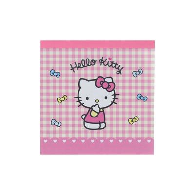 Канцелярские товары Sanrio Characters Товары Блокнот для записей Квадратный Hello Kitty Розовый S2849216 Sun-Star