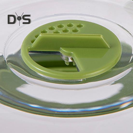 Крышка для еды в микроволновой печи, защита от брызг, термостойкая боковая ручка, вращающееся вентилируемое отверстие, прозрачная крышка для посуды для духовки, крышка от брызг