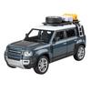 1/24 Scale Land Rover Defender Diecast Model Car: Detailed Replica with Opening Doors, Hood & Trunk,Ideal Gift for Car Lovers