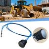 Excavator Joystick Push Button Switch Assembly Easy Installation Spare with Cable