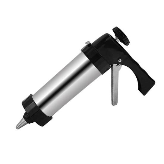 Пресс для печенья Набор формочек для печенья из нержавеющей стали для начинающих Экструдер для теста для печенья с эргономичной