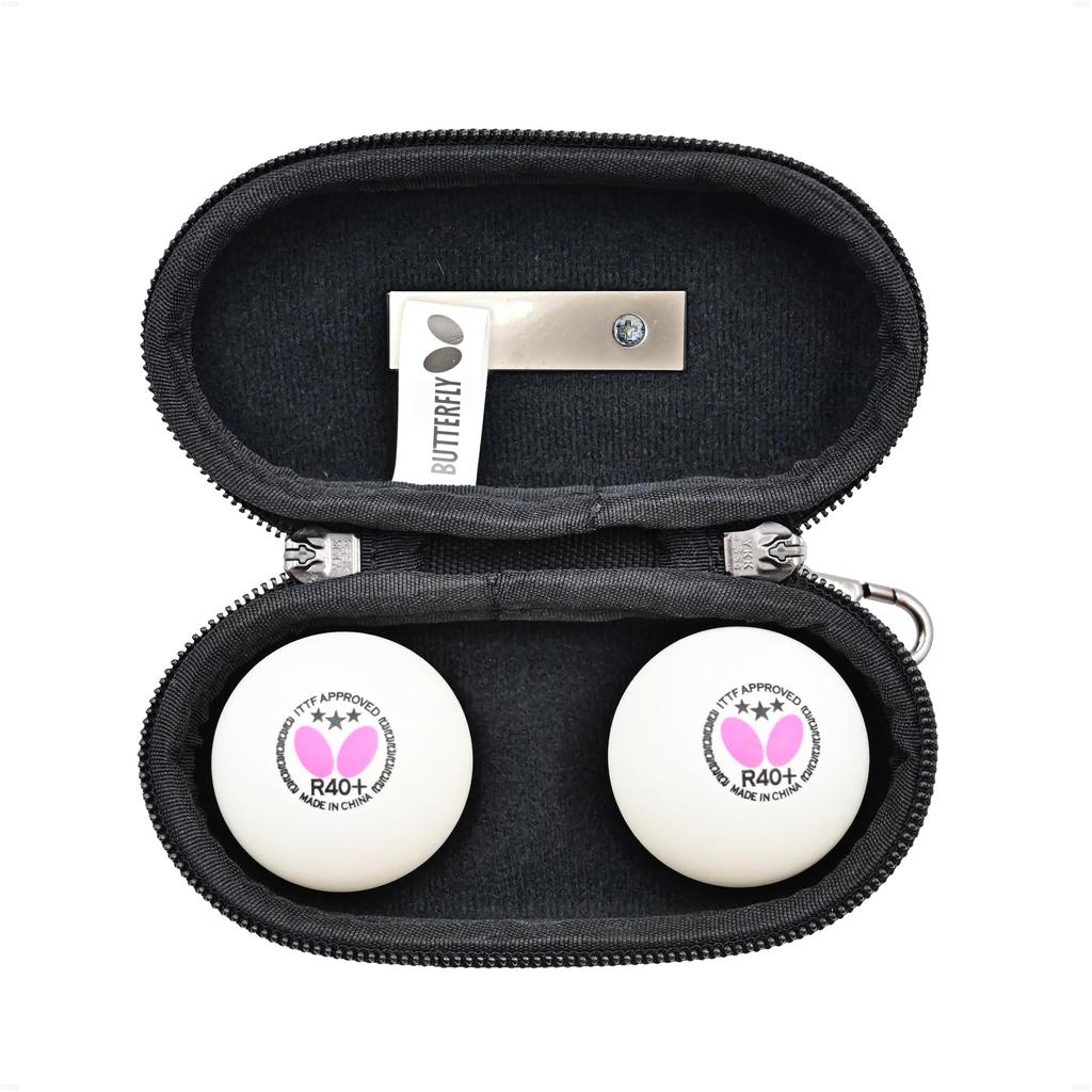 Чехол для мячей для настольного тенниса Hexagon 2 Ball Holder Фиолетовый [Бабочка]