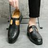 Fashion Trends 2024 New Brand Men's Baotou Leather Sandals Spring Summer Autumn Loafers Shoes Flats Black Business Party Loafers