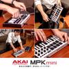 Akai Professional Akai Pro MIDI клавиатура 25 клавиш USB Velocity совместимая 8 пэдов программное обеспечение для создания музыки MPK mini mk3 Белый