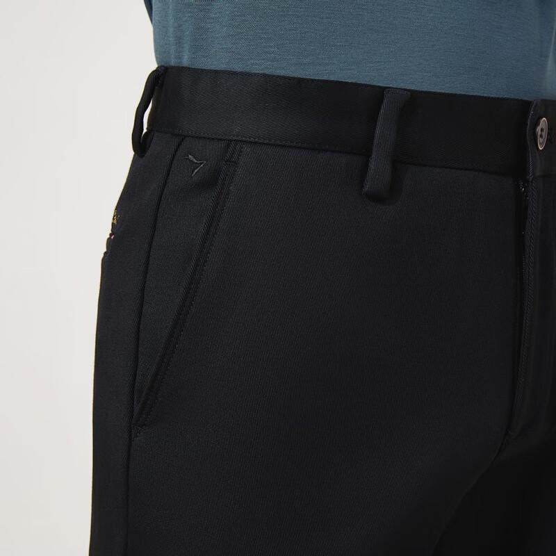 Мужские брюки прямого кроя слим-фит в стиле business casual от Septwolves с лиоцеллом