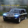1/24 масштаб Land Cruiser, литая под давлением модель автомобиля, игрушечный автомобиль с откатным механизмом, звуком и светом для детей, коллекция подарков для мальчиков и девочек