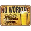 Vintage Posters Cocktail Tin Sign Plaque Metal Sign Plate Decoration Wall Art Home Decor For Bar Pub Club Man Cave Iron Painting