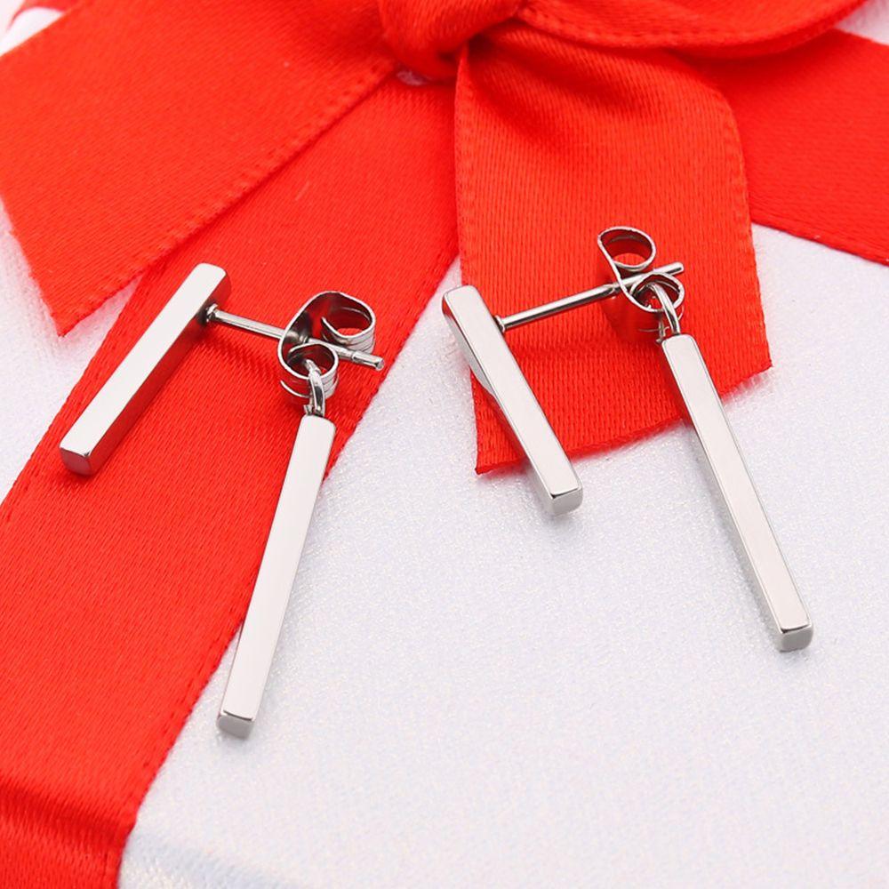 Однотонные Свадебные Подарки Женские Серьги Корейский Стиль Пусеты Серьги Бижутерия Аксессуары Т-образная форма
