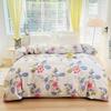 Пододеяльник с цветочным принтом, 100% хлопок, утолщенный, приятный для кожи, удобный, мягкий, фермерский цветочный узор, постельное белье