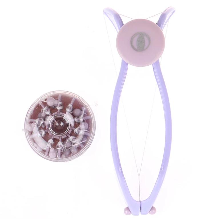 4pcs Stainless Steel Eyebrow Tweezers Purple Set Makeup Tools for Eyelash Removal Durable and Rust-Proof and Easy To Clean Suita