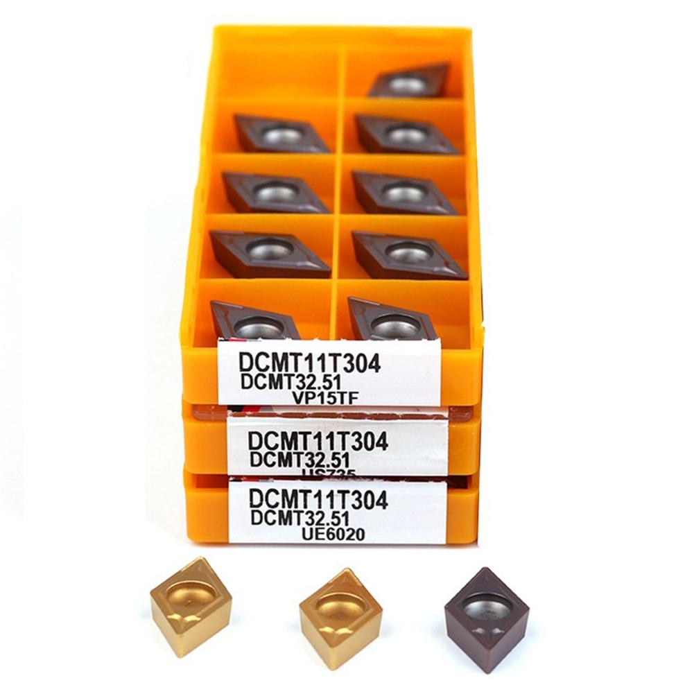Долговечные сменные пластины DCMT11T304 для токарной и фрезерной обработки