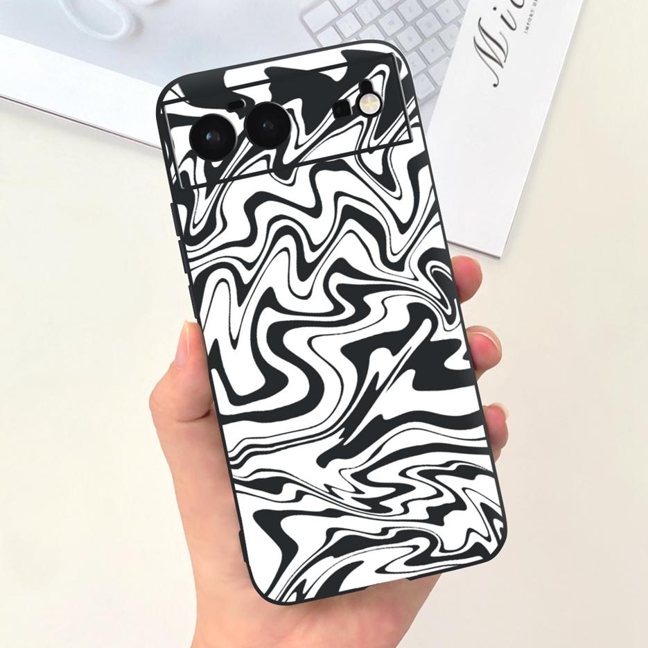 Чехол для Google Pixel 6 Pro Милый Модный Мультяшный Чехол Мягкий Силиконовый Чехол для Телефона Для Google Pixel 6A Pixel6 Pro Fundas Capa Coque