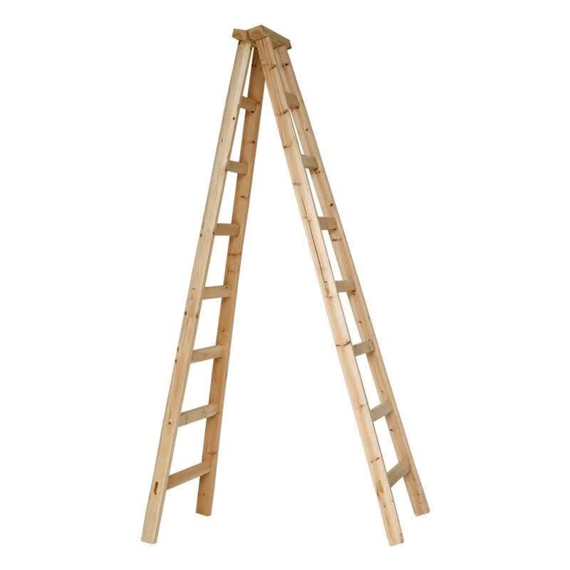 Deyu Industrial Folding Wooden A-Frame Ladder