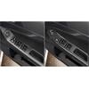 Carbon Fiber Window Lift Switch Panel Cover For Mitsubishi Lancer EVO 08-15 RHD