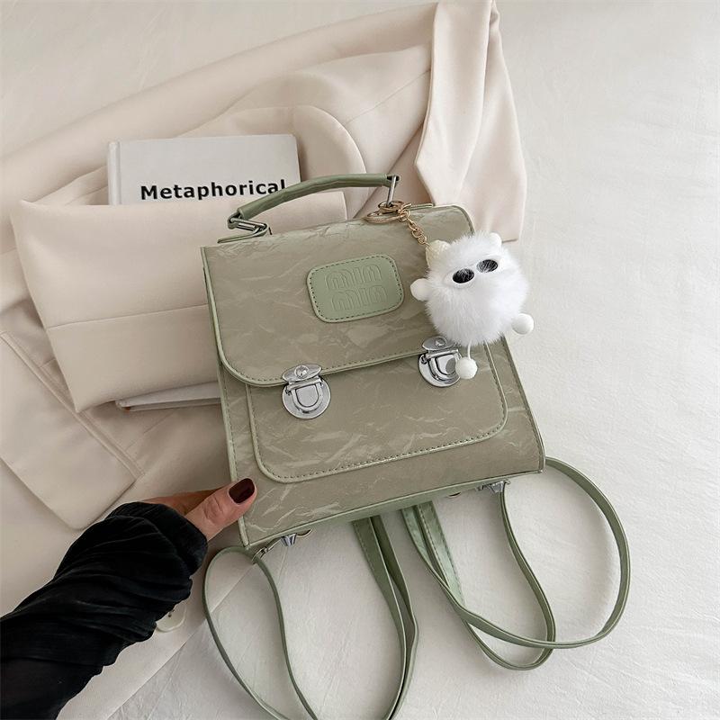 Рюкзак в стиле ретро в стиле Гонконга, женская сумка высокой стоимости, многоцелевая сумка-мессенджер, женский дорожный рюкзак для поездок на работу и обратно