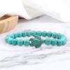 Beads Bracelet Sea Turtle Beaded Elastic Rope Adjustable Boho Decoration Valentines Day Gift Women