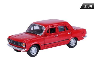 Модель 1:34, ПРЛ ФИАТ 125п, красный (А884F125C)