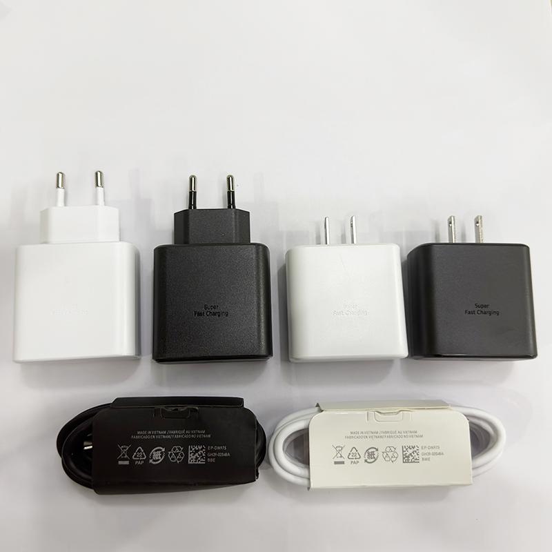 Для Samsung Usb C зарядное устройство 45 Вт оригинальное для Galaxy S25 Ultra S24 Ultra A56 A36 A55 Z Fold 6 5 EU US адаптер кабель для быстрой зарядки