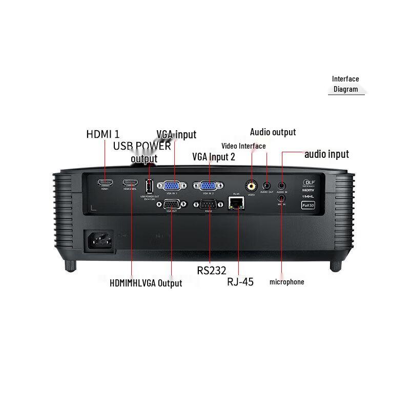 Optoma YDW3796ST Short-Throw Business Projector (CN version)