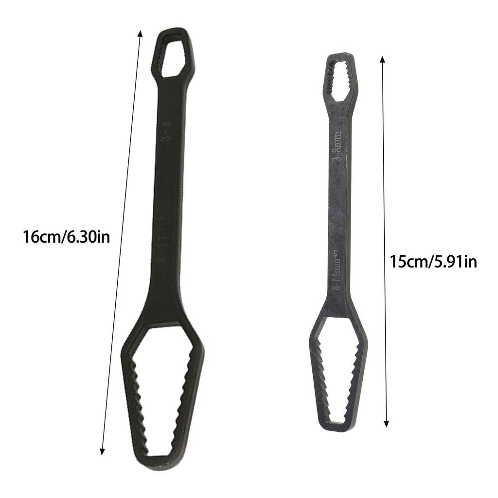 Многофункциональный универсальный гаечный ключ для гайки 317 мм, инструмент для домашнего ремонта, сборки мебели, обслуживания автомобилей и DIY-проектов