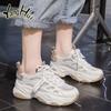 Mesh Breathable Thick Bottom Increase Casual Sneakers 2024 New Fashion Comfortable Running Sports Shoes for Woomen Summer