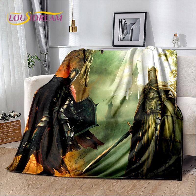 Мягкое плюшевое одеяло Cavalier Knight Templar Crusaders, фланелевое одеяло для гостиной, спальни, кровати, дивана, пикника