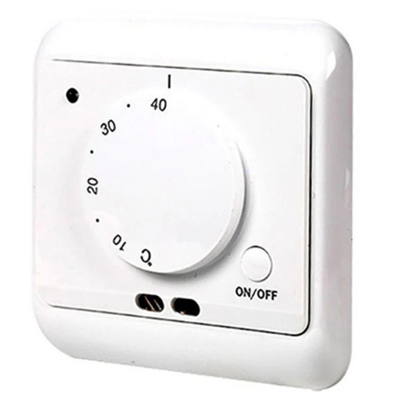 A84E-ME720 Mechanical Heating Thermostat 16A Accurate Temperature Control 110V-230V Easily Knob Adjustment