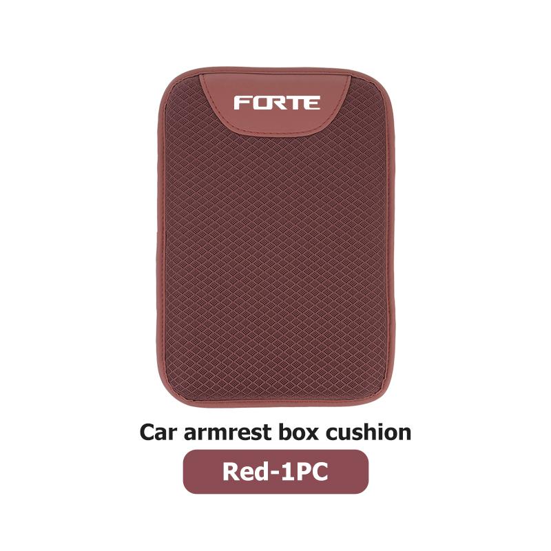 AABIW1 Car Center Console Box Ice Silk Protector Pad Armrest Pad Non-slip Mat For KIA Ceed Rio K5 K2 Optima Cerato Venga Sedona Forte