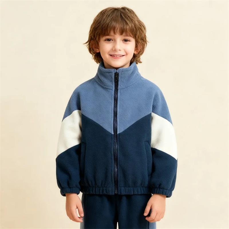 Осенне-зимняя одежда для малышей 1 2 3 4 5 6 7 лет, детские флисовые пальто, куртки с высоким воротником и ветрозащитой для младенцев, теплая верхняя одежда для мальчиков