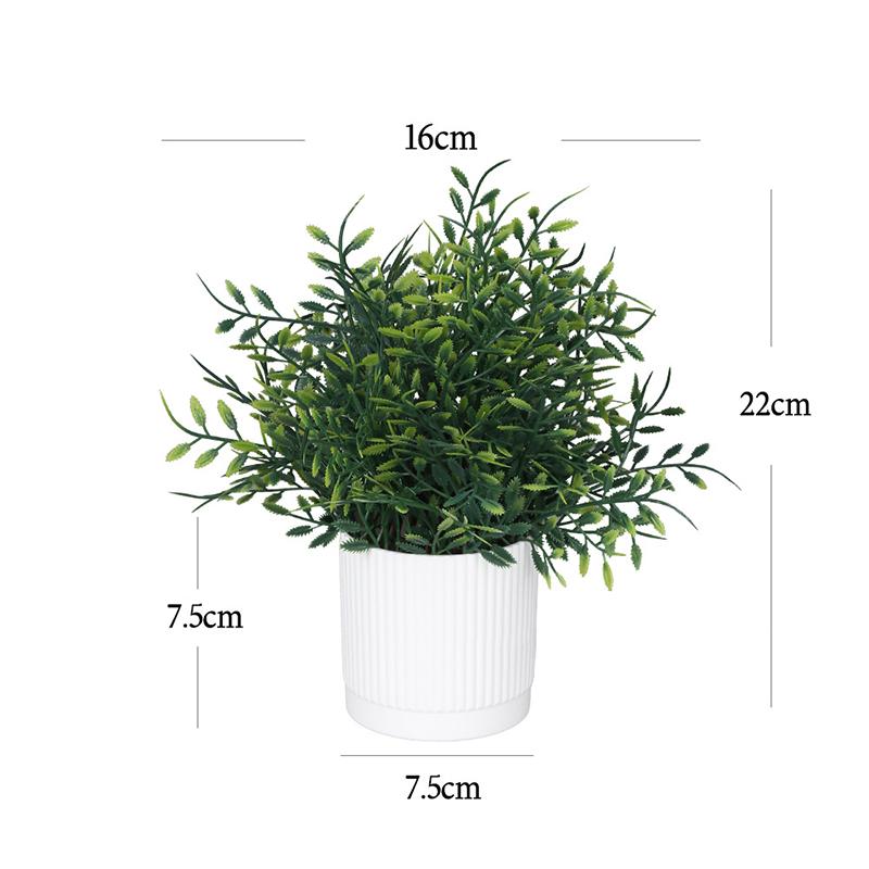 Simulated Bonsai Green Plants Succulent Plant Potted Artificial Flower Ornament Office Desktop Decoration Home Room Decoration