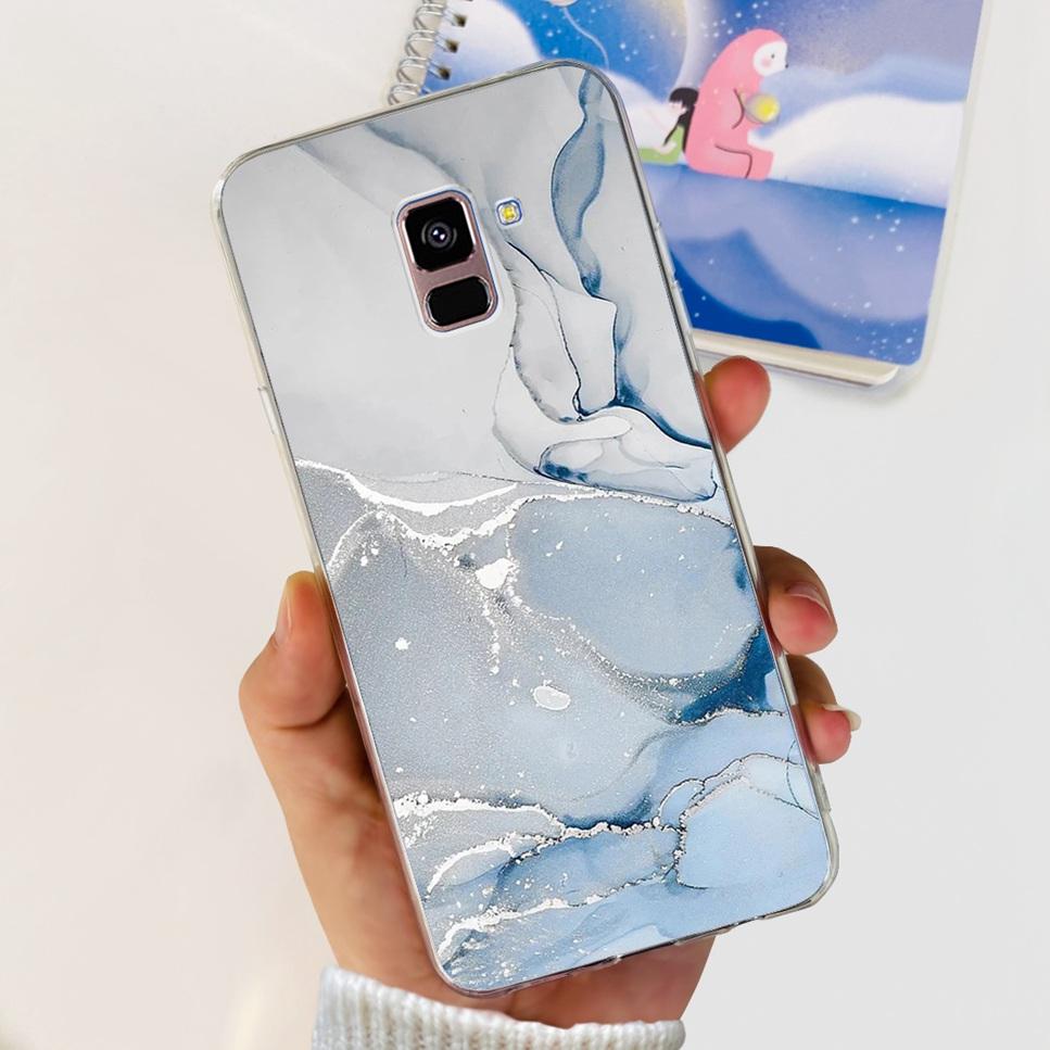 For Samsung Galaxy A8+ A8 Plus Case New Butterfly Flower TPU Soft Silicon Cover For Samsung A8+ 2018 SM-A730F Phone Case Funda