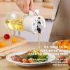 Бутылка-спрей для масла 2в1 Стеклянная бутылка для масла для готовки Защита от протечек Бутылка для хранения оливкового масла Барбекю Аэрофритюрница Кухонные принадлежности Инструменты 2025