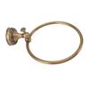 Bath Towel Ring Copper Round Wall Mounted Hand Shower Towel Holder Rack for Bathroom 980830