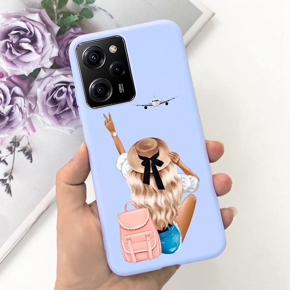 Для Xiaomi Poco X5 Pro 5G Чехол Ударопрочный Силиконовый Модный Узор Мягкая Тонкая Задняя Крышка Для Xiaomi Poco X5 X 5 PocoX5 X5Pro Capa