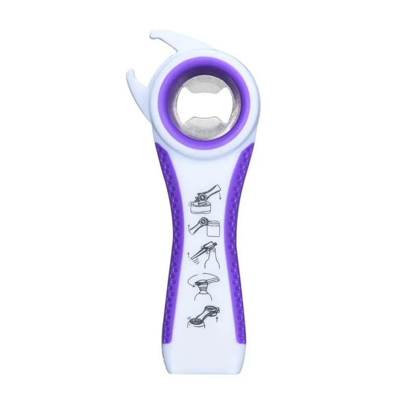 Многофункциональная поворотная открывалка для бутылок 5 в 1, банка «все в одной банке», крышка для красного вина, пива, откручивающаяся легко открывающаяся кухонная открывалка с когтями