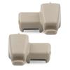 EGP000040NUG EGP000050NUG 1 пара автомобильных зажимов-фиксаторов солнцезащитного козырька для Land Range Rover L322 2003-2010 2011 2012 Бежевый
