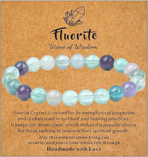 Горячая продажа натуральный камень с картонными бусинами эластичный браслет из нити кристалл агат тигровый глаз камень оптовая продажа браслет ювелирные изделия