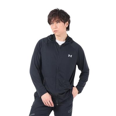 Худи UA Tech на молнии Черный LG [Under Armour] //