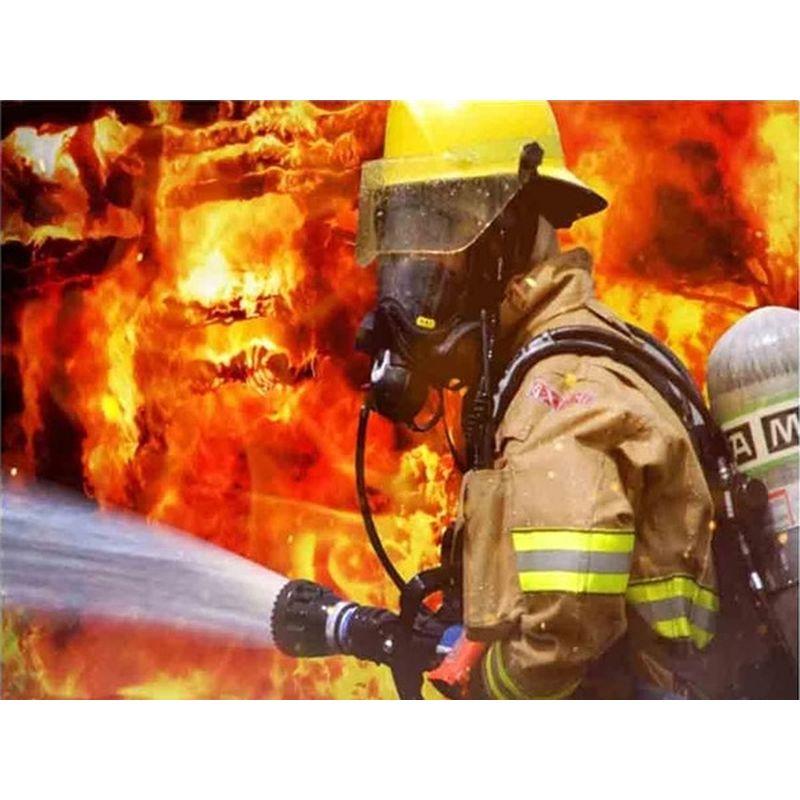 Fire Fighting Hero 5d Diamond Painting Full Drill Round Diamond Mosaic  Embroidery Handmade For Adult Children Gift