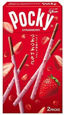 Ezaki Glico Strawberry Pocky 2 пакетика Тубу-Тубу (Сердечный)