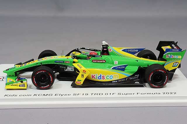 Spark Национальная модель Dallara SF19 KCMG TRD 01F 2022 Super Formula Юсуке Кунимото 1/43 #18