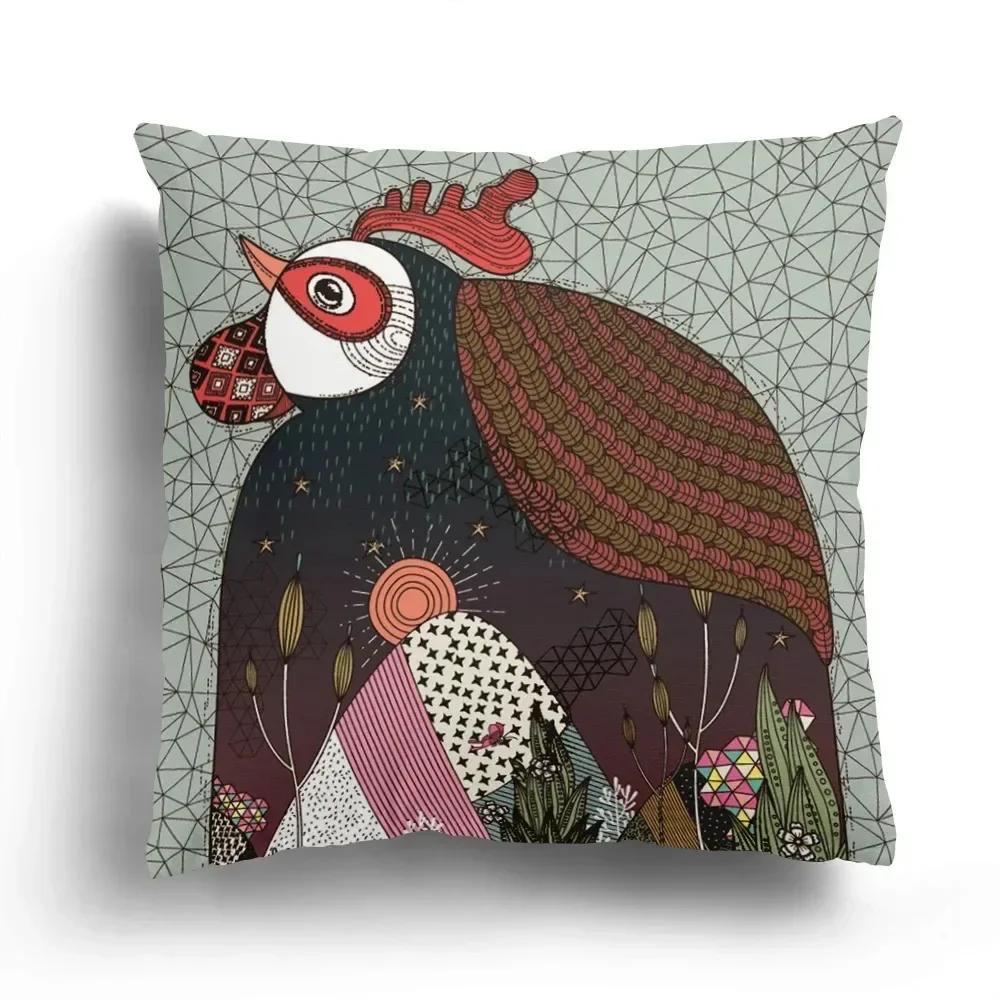 Роскошный Декор для Дома Наволочка для Подушки Гостиная Диван Чехол для Подушки Мультяшное Животное Зебра Медведь Узор Чехол для Подушки