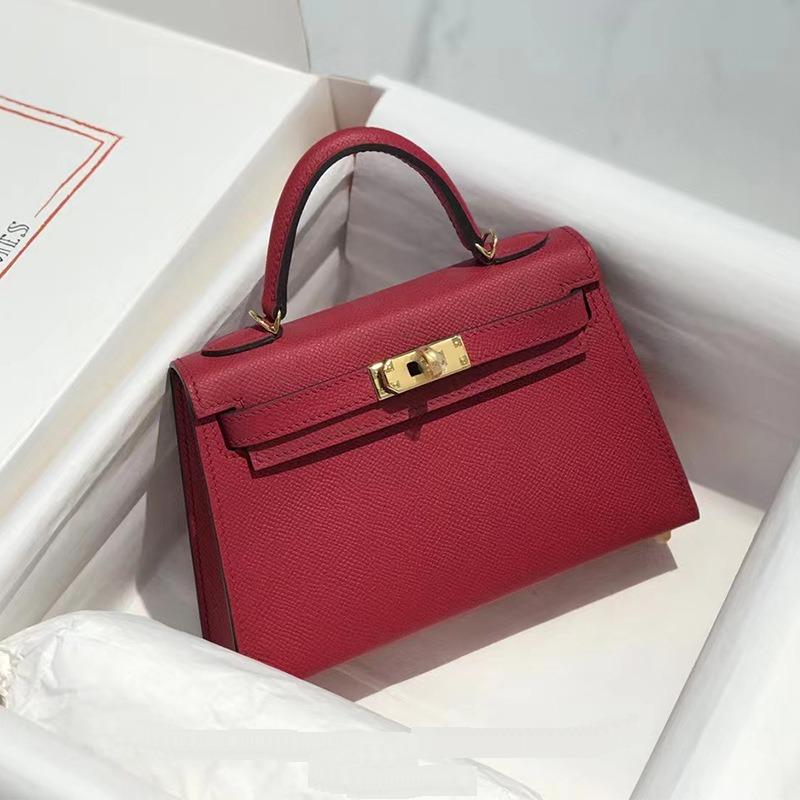 New Trendy Second Generation Genuine Leather Women's Bag Fashion Bag Mini Small Bag Single Shoulder Cross Shoulder Handbag