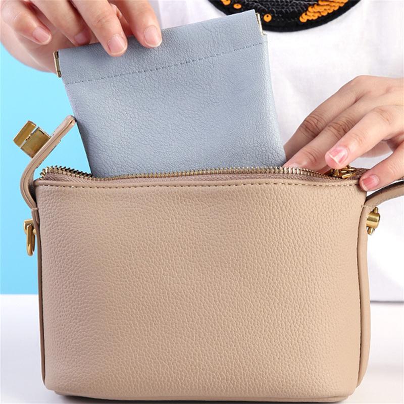 Мини-сумка для украшений из искусственной кожи, переносная сумка для хранения косметики, дорожная помада, органайзер для ключей, наушники, кабель для передачи данных, симпатичный водонепроницаемый карман для мелочи