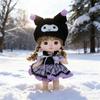 Мягкая ПВХ кукла с возможностью переодевания для детских игр и коллекционирования