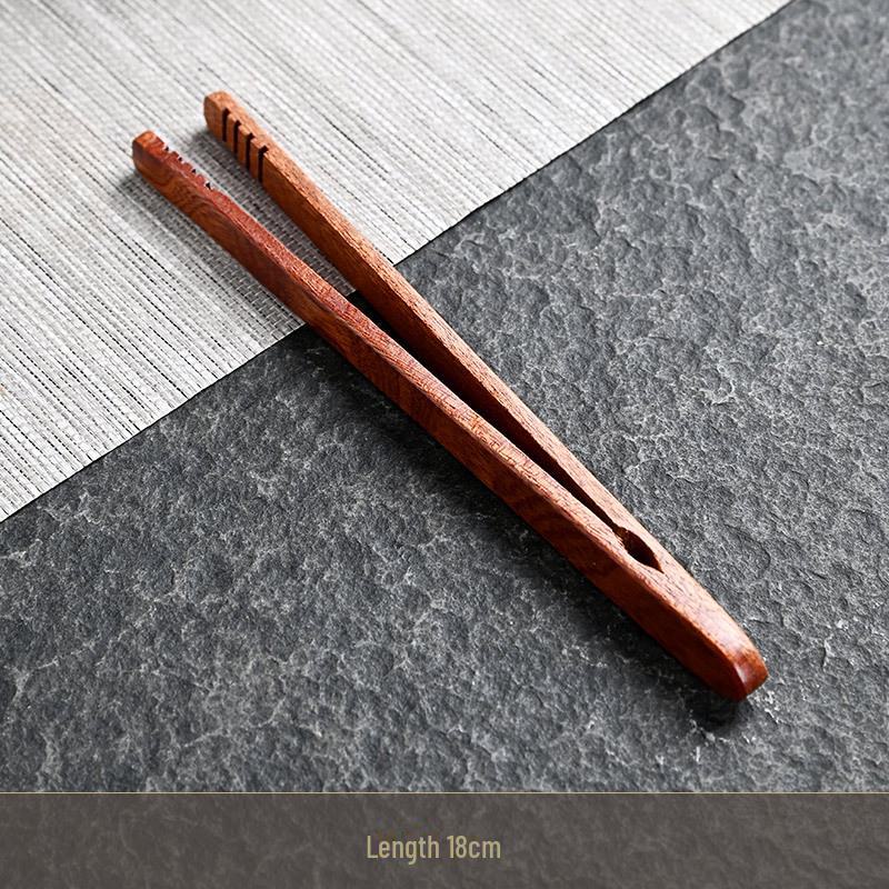 Handcrafted Japanese Bamboo Anti-Scalding Tea Tweezers with Tassels - Non-Slip Kung Fu Tea Set Clips