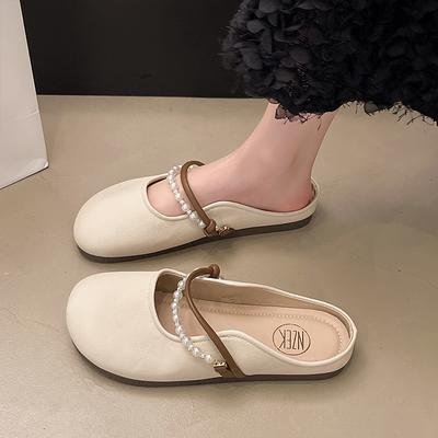 Модная обувь тапочки мягкие роскошные шлепанцы с закрытым носком женские удобные дизайнерские плоские 2025 женская обувь тапочки плоские роскошные шлепанцы Co